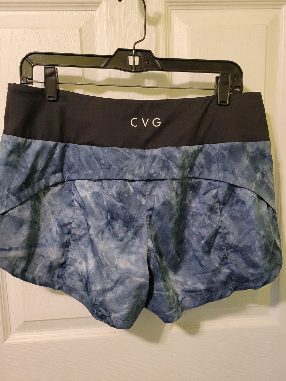 Constantly Varied Gear Blue Tie-Dye Athletic Shorts